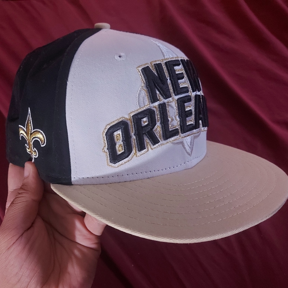 New Era Fifty Nine Fifty NFL New Orleans Saints Snapback snap back hat cap casqu